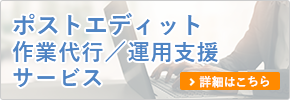 ポストエディット作業代行／運用支援サービス