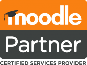 Moodle Partner Logo Stacked